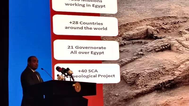 محمد اسماعيل: 2200 موقع أثري تحت إشراف المجلس الاعلى للآثار