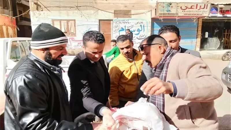تحرير 236 مخالفة تموينية متنوعة في المنيا