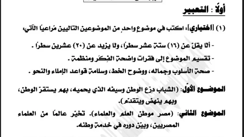 النموذج الاستشرشادي في اللغة العربية بتعليم الجيزة