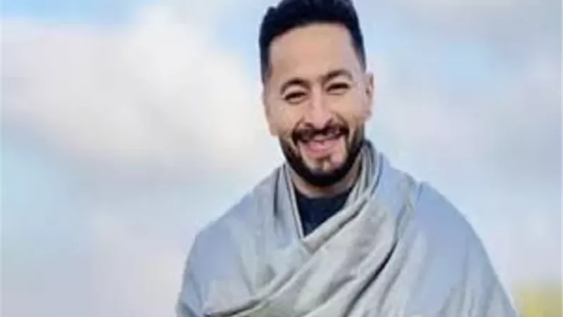 حمادة هلال برفقة بطل مسلسل 