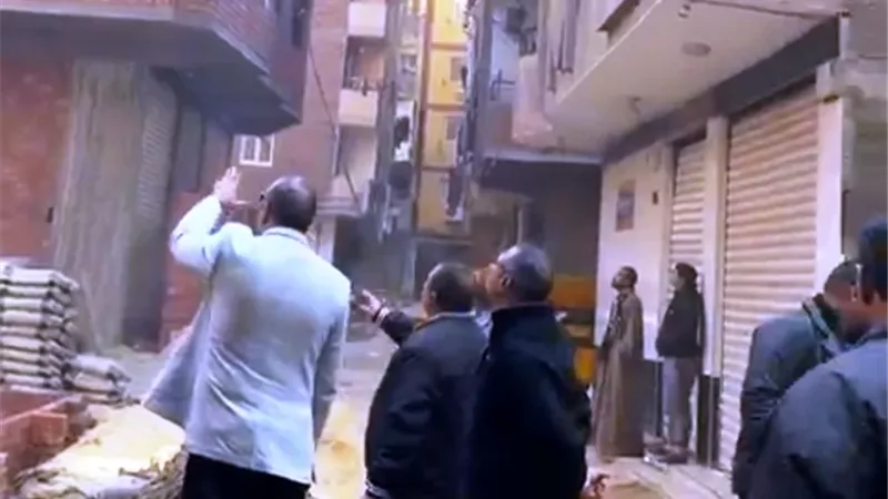 حملة مكبرة للتصدى لمخالفات البناء بالطوابق فيصل