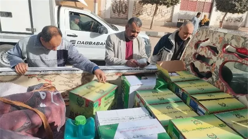 ضبط أكثر من 2 طن منتجات غذائية منتهية الصلاحية فى الشرقية