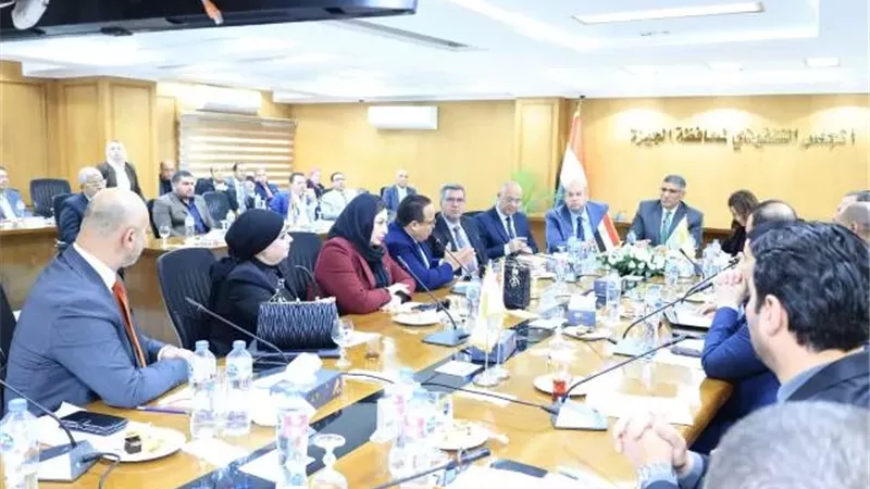 محافظ الجيزة يستقبل أعضاء مجلسى النواب والشيوخ الجدد
