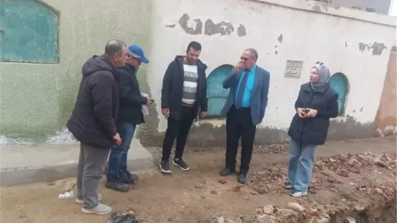 تحرك سريع من محافظة القليوبية لإنهاء أزمة المياه الجوفية بمقابر قرية المريج