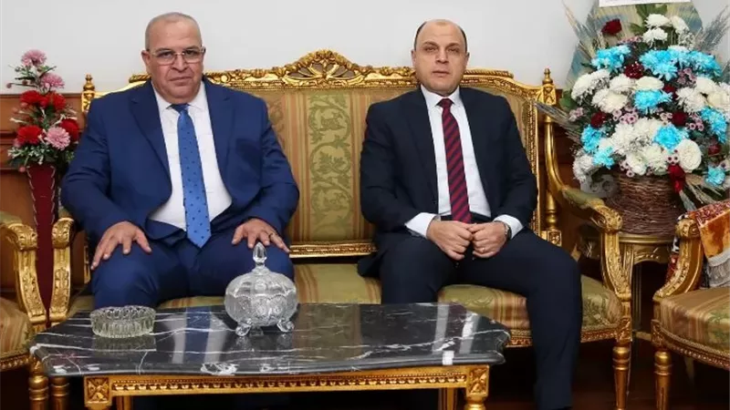 محافظ كفرالشيخ يهنئ رئيس المحكمة الابتدائية الجديد