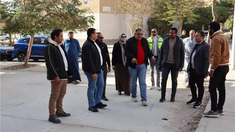 حملة مكبرة تجتاح الحي 16 بمدينة الشيخ زايد .. صور