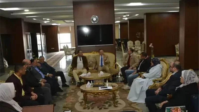 إنشاء وتجهيز مبنى المعامل المركزية بجامعة دمياط