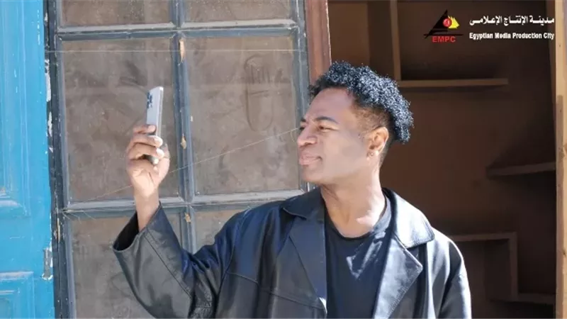 الممثل والمنتج الأمريكي Odain Watson يزور مدينة الإنتاج الإعلامي