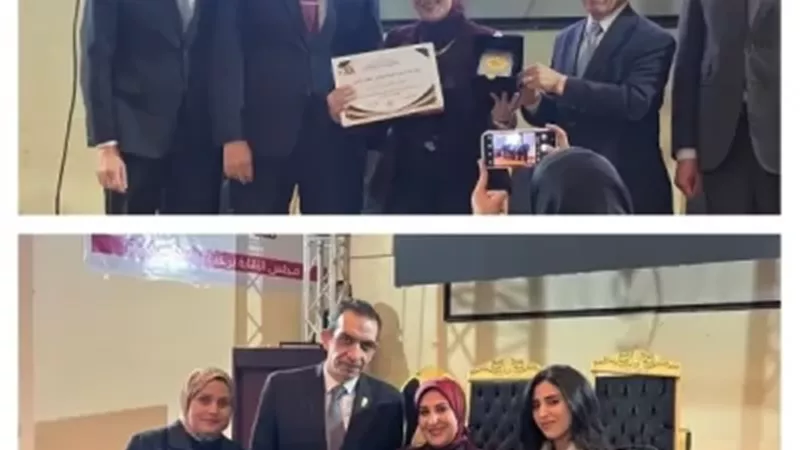 نقابة أطباء المنوفية تكرم الطبيبة المثالية بمديرية الصحة
