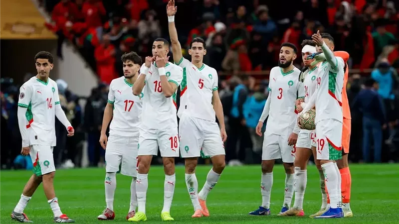 إصابة لاعب منتخب المغرب بقطع في الرباط الصليبي أمام السنغال