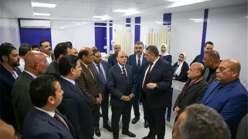 محافظ كفرالشيخ يفتتح تطوير العناية المركزة بمستشفى دسوق العام