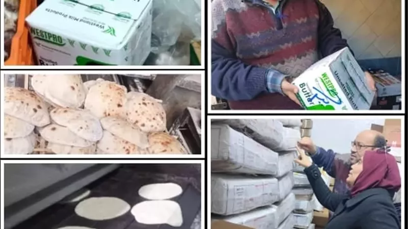 حملة تموينية بغرب شبرا الخيمة تضبط زبدة مغشوشة وتحرر 9 مخالفات