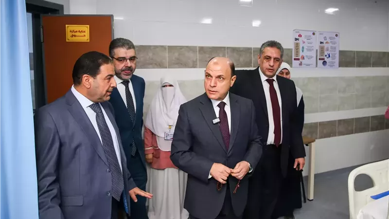 افتتاح قسم جديد للحروق والتجميل بمستشفى دسوق العام