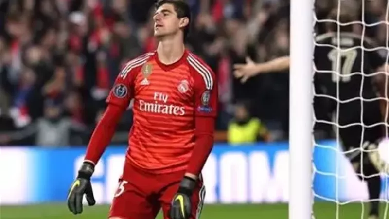 موناكو يستغل خطأ تيبو كورتوا ويضرب شباك ريال مدريد بالهدف الأول