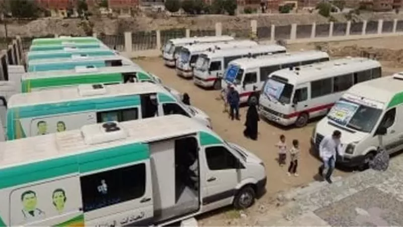 الصحة تطلق قوافل طبية مجانية بجميع محافظات الجمهورية