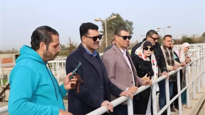 رئيس مياه القليوبية يعلن بدء التشغيل التجريبي لمحطة معالجة الصرف الصحي ببلتان