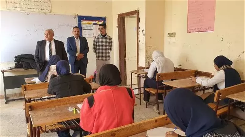سعادة بمستوى امتحان الهندسة والإنجليزى باعدادية الأقصر