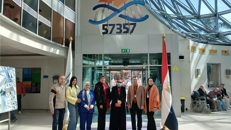أبو كيلة تتفقد لجنة امتحانات الإعدادية المنعقدة بمستشفى 57357
