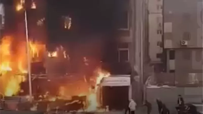 حريق كبير بحدائق القبة.. والحماية المدنية تتدخل