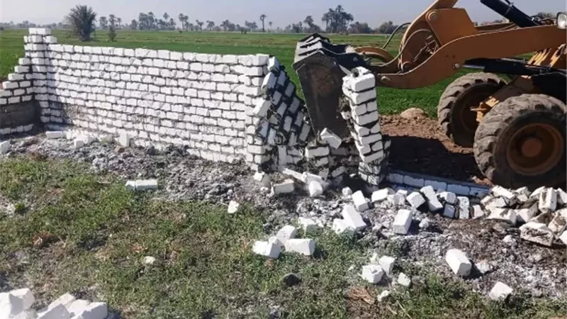 محافظ سوهاج: إزالة 361 حالة تعدي على أملاك الدولة