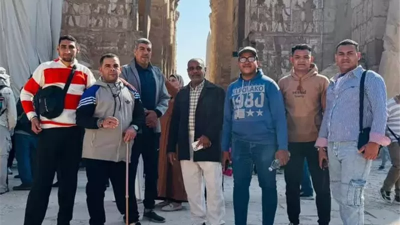 ذوي الهمم بأسيوط يشاركون في رحلات قطار الشباب للأقصر وأسوان