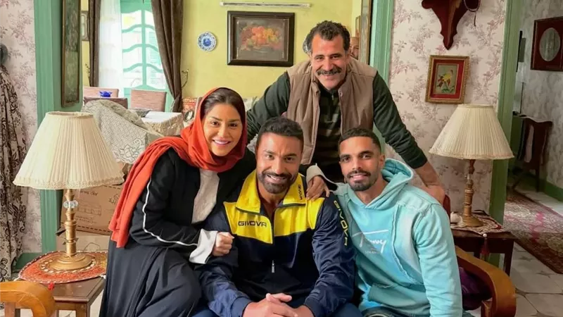 منة فضالي تروج لمسلسل 