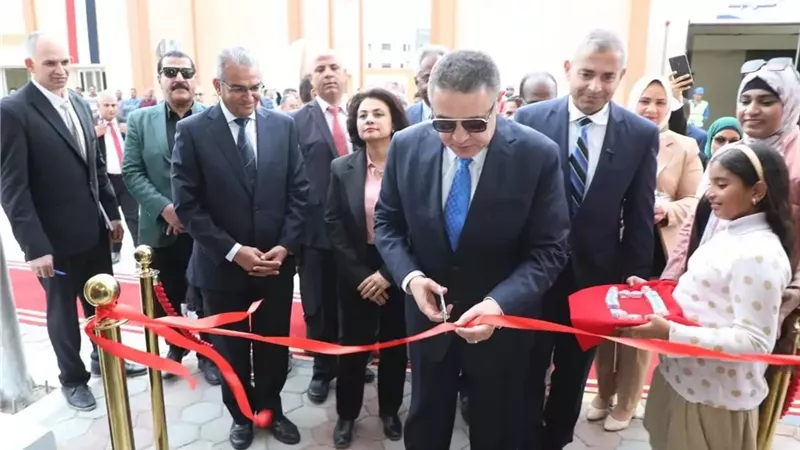 محافظ البحر الأحمر يفتتح محطة الدهار الجديدة لرفع المياه