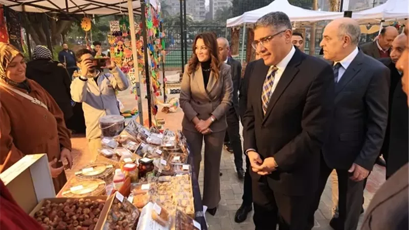 محافظ الجيزة يفتتح معرض الحرف اليدوية والتراثية الـ51 بنادي الصيد