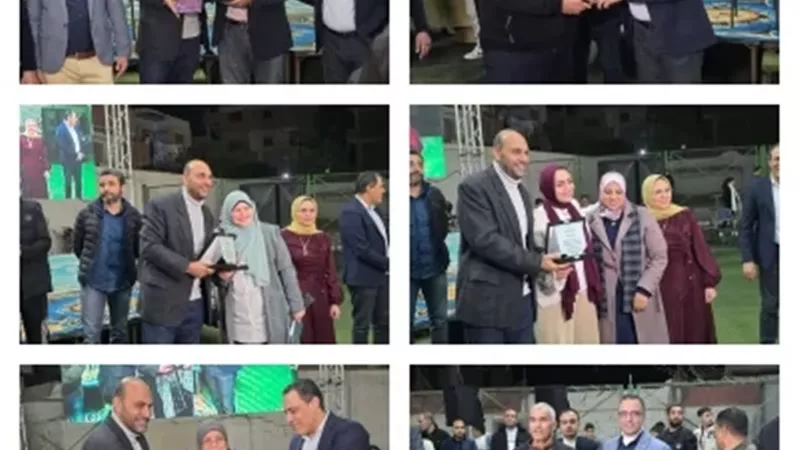 قرية إبنهس بالمنوفية تكرّم المعلمين بالمعاش في احتفالية كبرى