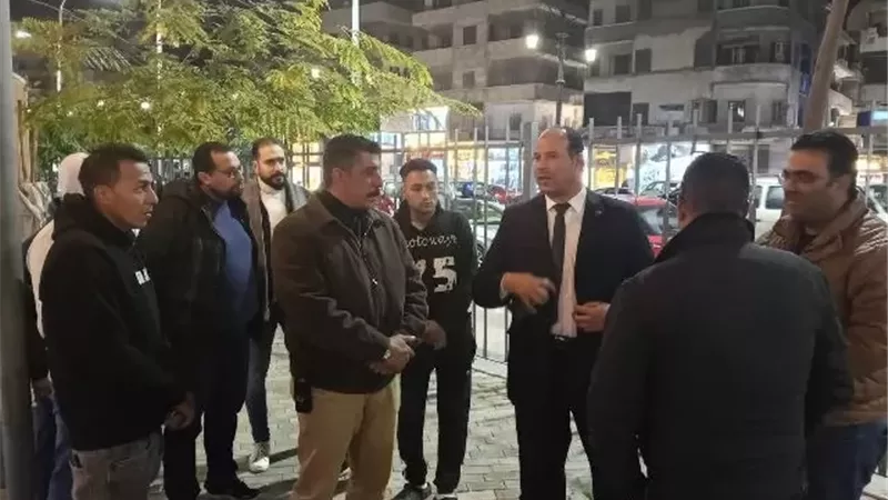 تركيب دورات مياه بالحدائق العامة بدمياط