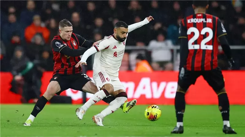 ماذا قدم محمد صلاح مع ليفربول أمام بورنموث في الدوري الإنجليزي
