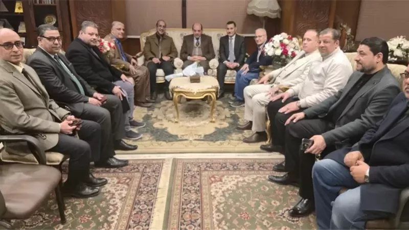 وكيل وزارة التربية والتعليم المنوفية يهنئ مدير الأمن بعيد الشرطة