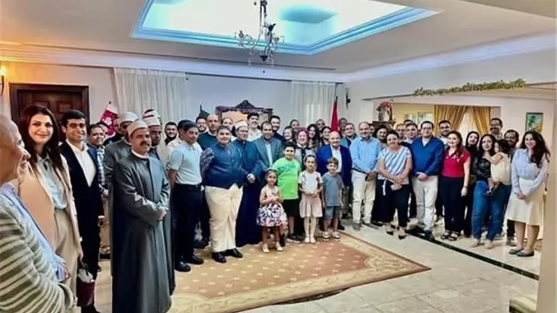 لقاء ودي للجالية المصرية في زامبيا مع السفيرة ميادة عصام