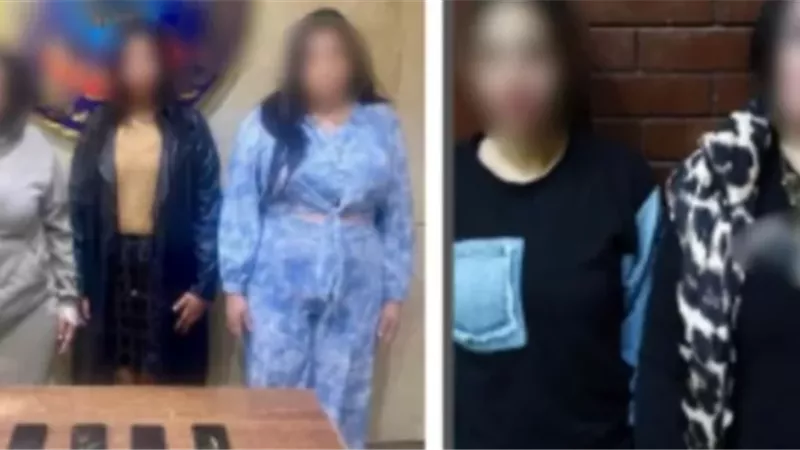 ضبط شخصين و5 فتيات يمارسن أعمالا منافية للآداب