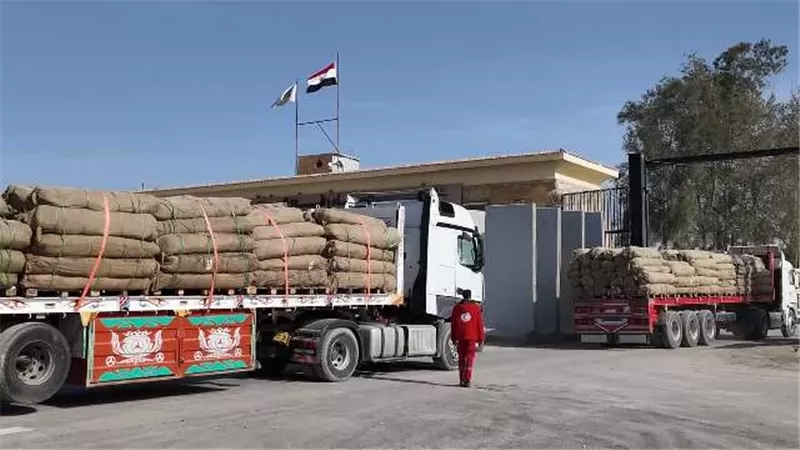 دفء مصر.. يصل إلى غزة
