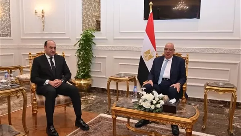رئيس الرقابة الإدارية يهنئ المستشار هشام بدوي بتوليه منصب رئيس النواب