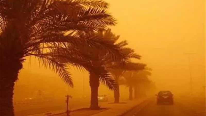 الأرصاد: رياح مثيرة للرمال والأتربة على أغلب الأنحاء.. غدا