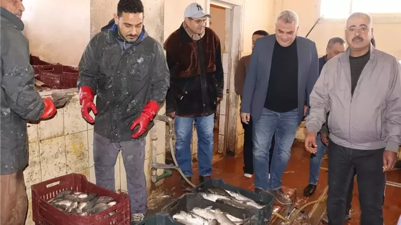 افتتاح المعمل المركزي بمزرعة برسيق السمكية