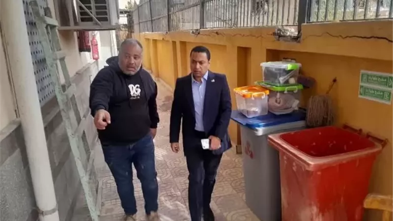 وكيل الصحة بدمياط يتفقد مخازن الطعوم