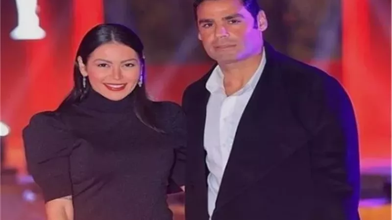 أول تعليق من محمد عبدالمنصف بعد أزمته الأسرية مع لقاء الخميسي