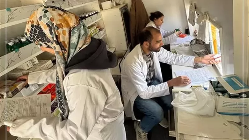 قافلة طبية تعالج أهالي قرية الأبطال شرق الإسماعيلية