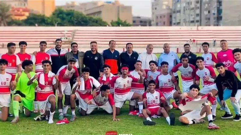ناشئوا الأوليمبى مواليد ٢٠٠٧ يفوزوا على الزهور بثلاثية نظيفة