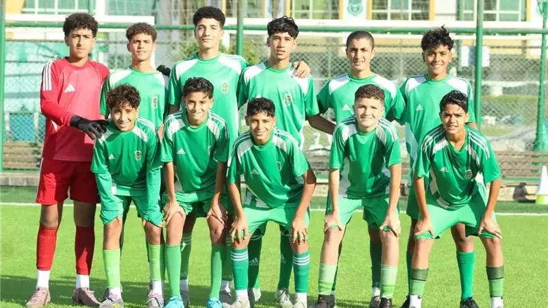 ناشئوا الاتحاد يفوزوا على الجياد 8/0