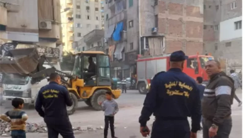 استمرار العمل الميداني المكثف للحفاظ علي المظهر الجمالي