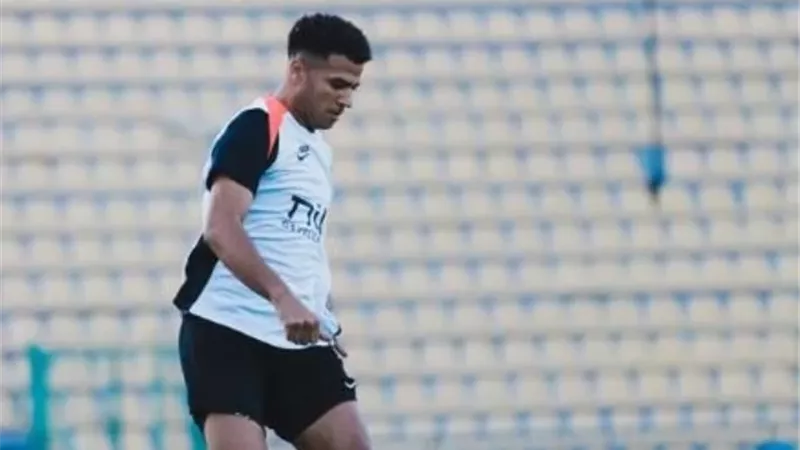 أحمد ربيع يشارك في جزء من مران الزمالك