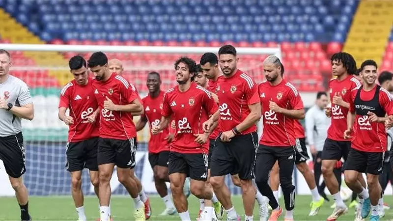 الأهلي يختتم تدريباته لمواجهة يانج أفريكانز بدوري أبطال إفريقيا