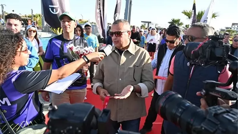 محافظ جنوب سيناء يفتتح بطولة Iron Star Egypt