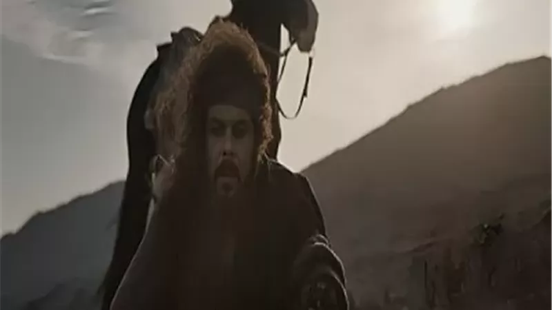 منذر رياحنة يروج لمسلسله التاريخي 