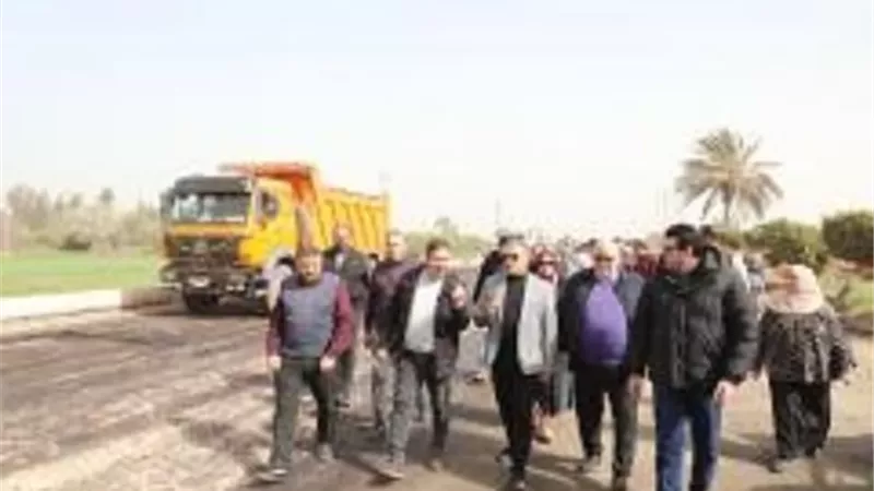 بتكلفة 20 مليون جنية رصف طريق الإبراهيمية الدائرى بالشرقية
