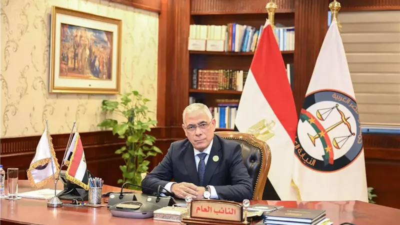 النائب العام يستقبل رئيس الاستئناف لنيابة الأموال العامة العليا